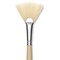 Robert Simmons Signet Brush - Fan Blender, Long Handle, Size 8